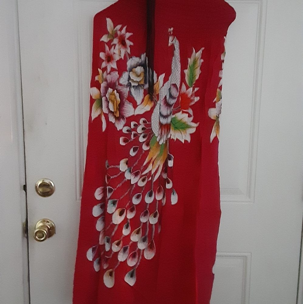 Pink Peacock sundress